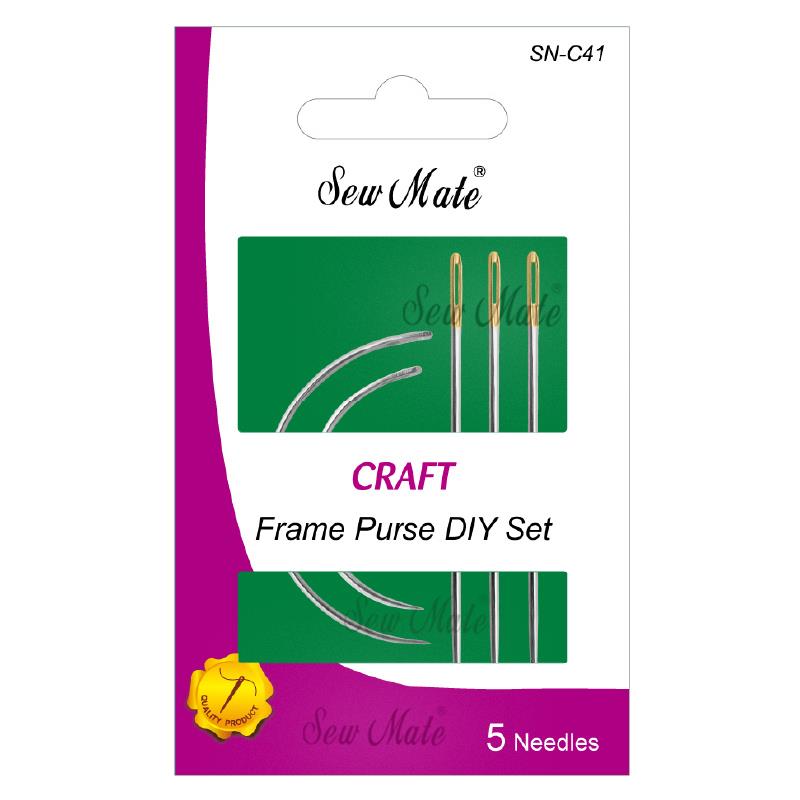 Craft Needles-Frame Purse DIY Set, Sharp Tip ,Donwei