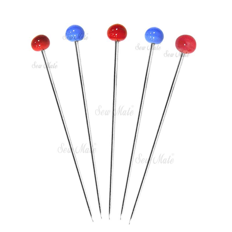 Colored Head Pins, Iron-Proof Glass,Donwei