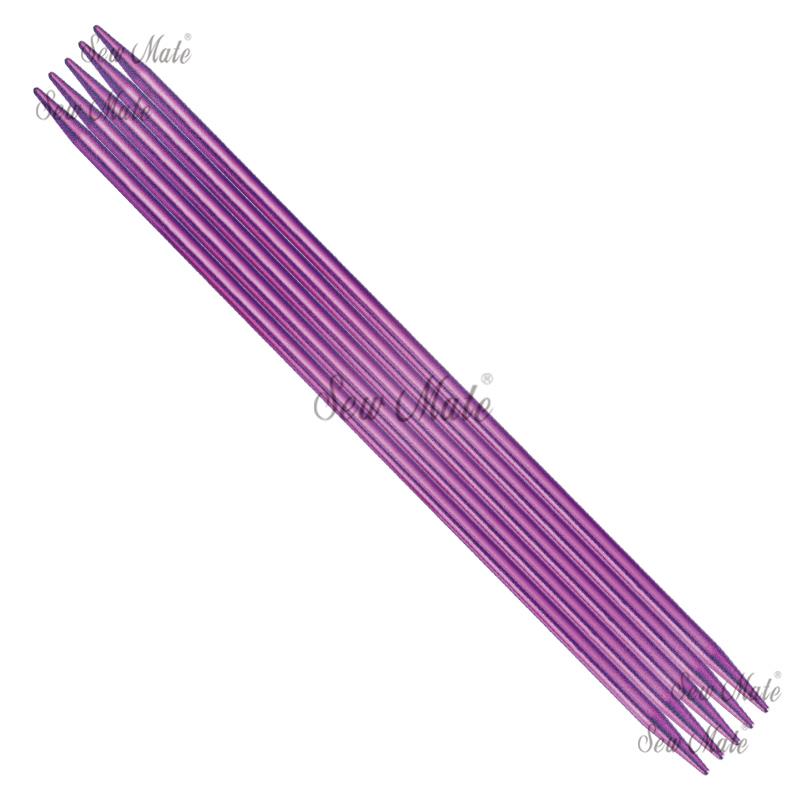 Aluminum Knitting Needles, Double Pointed, 7inch,Donwei