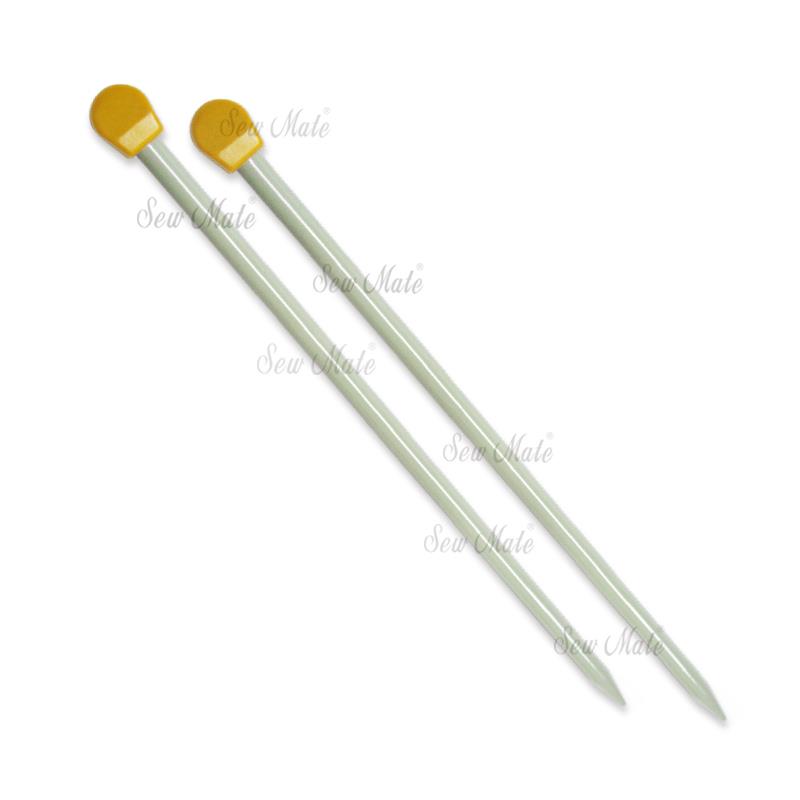Aluminum Single Pointed Knitting Needles with Teflon Coating, 30cm, 35cm, 40cm,Donwei