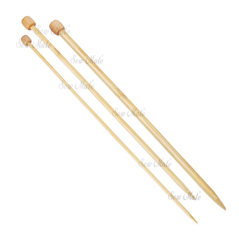 Bamboo Single Pointed Knitting Needles, 30cm, 35cm,Donwei