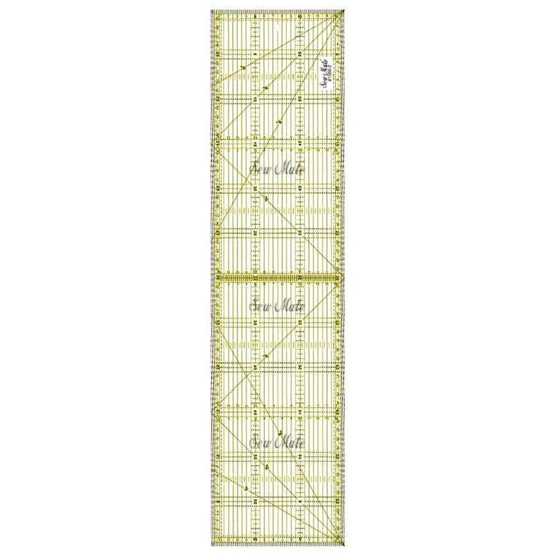 Quilting Ruler (Metric Version) , 15x60cm, Two-Color,Donwei