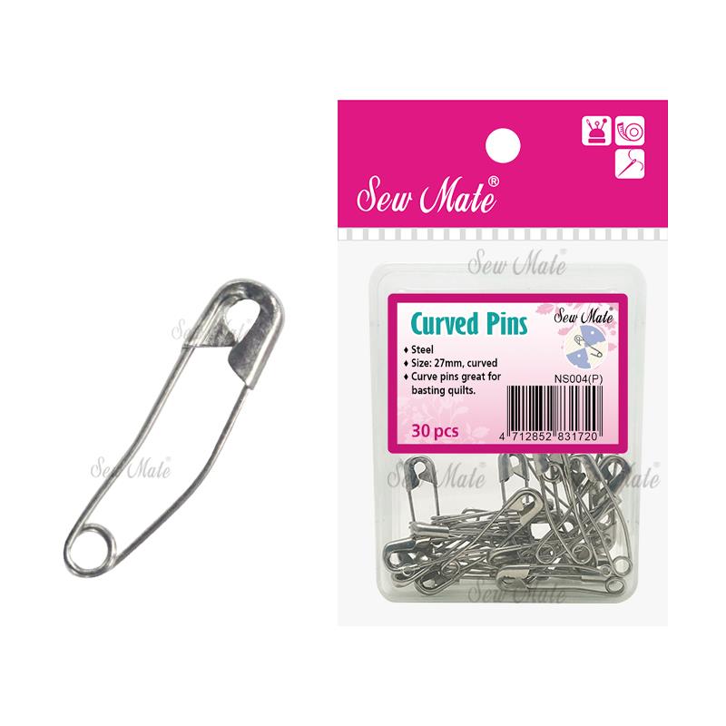  30 Curved Pins (Assorted Sizes),Donwei