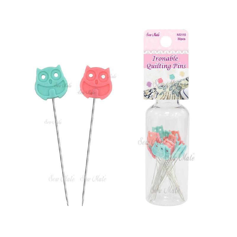 Ironable Quilting Pins (Owl),Donwei