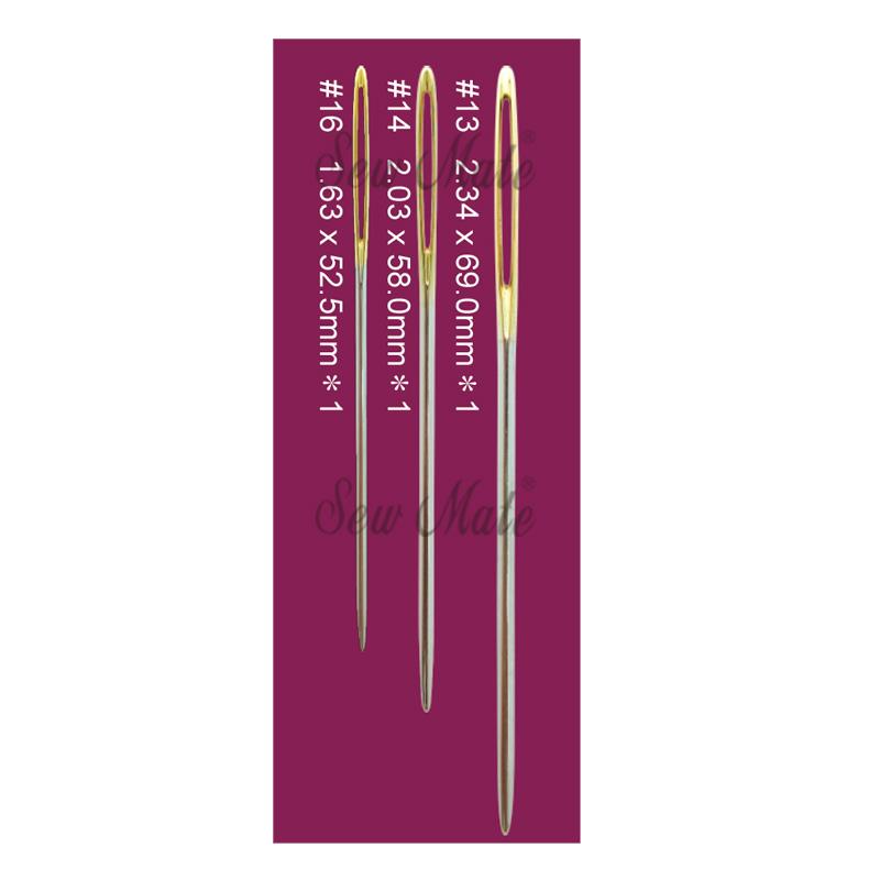 Embroidery Needles-Tapestry(Thick), Blunt Tip | Donwei, SewMate, X'Sor ...