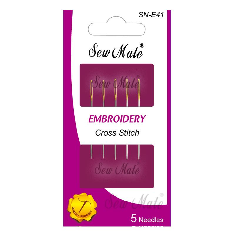 Embroidery Needles-Cross Stitch, Sharp Tip,Donwei