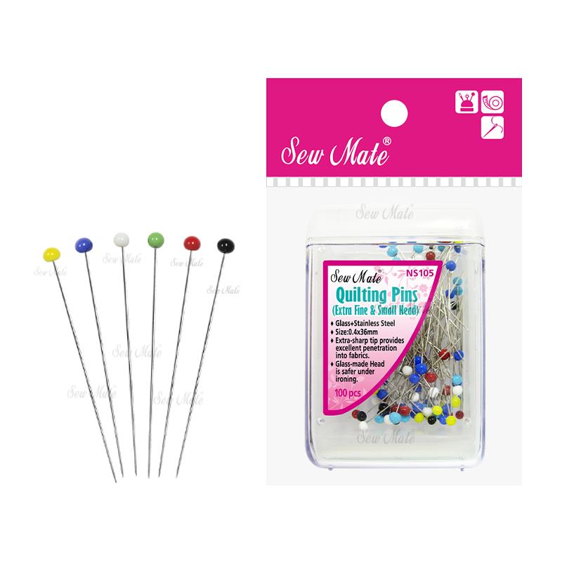 Quilting Pins (Extra Fine), Iron-Proof Glass,Donwei